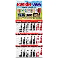 Ekonomik Küçük Boy Gemici Takvim