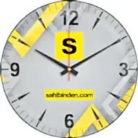 Bombe Cam Duvar Saati