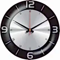 Bombe Cam Duvar Saati