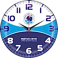 Bombe Cam Duvar Saati