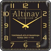 Bombe Cam Duvar Saati