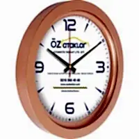 Metalize Duvar Saati