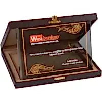 Kutulu Kristal Plaket