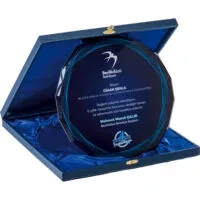 Kutulu Kristal Plaket