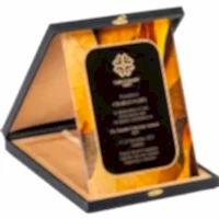 Kutulu Kristal Plaket