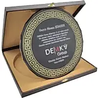 Kutulu Kristal Plaket