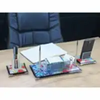 3lü Kristal Masa Seti